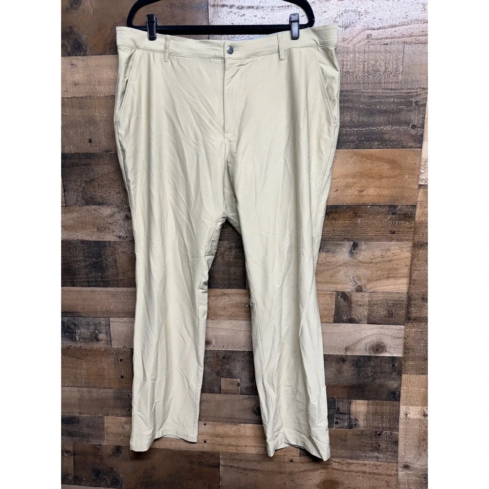 Adidas Mens Ultimate365 Golf Pants Khaki Tan Stretch‎ Chino 40 RN88387